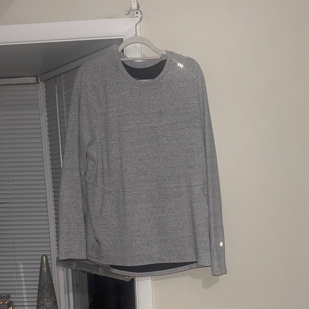 lululemon athletica Gray Long Sleeve Tee